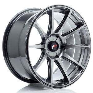 JR-Wheels JR11 Wheels 18 Inch 9.5J ET20-30 Custom PCD Hyper Black