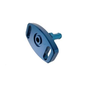 D1 Spec Fuel Pressure Regulator Adapter Blue Aluminium Mitsubishi,Nissan,Toyota