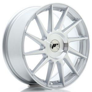 JR-Wheels JR22 SECOND CHANCE Wheels 17 Inch 8J ET40 5x114.3 Flow Form Silver Machined Face