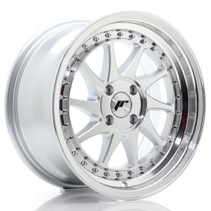 JR-Wheels JR26 Wheels 16 Inch 8J ET30 4x100 Silver Machined Face