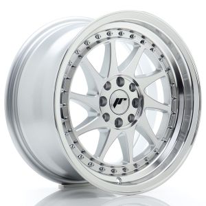 JR-Wheels JR26 Wheels 16 Inch 8J ET25 4x100,4x108 Silver Machined Face