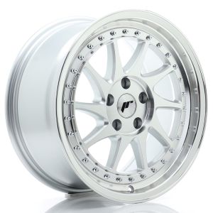 JR-Wheels JR26 Wheels 17 Inch 8J ET35 5x112 Silver Machined Face