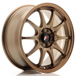 JR-Wheels JR5 Wheels 16 Inch 7J ET30 5x100,5x114.3 Dark Anodized Bronze