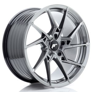 JR-Wheels JR33 Wheels 19 Inch 9.5J ET20-45 Custom PCD Flow Form Hyper Black