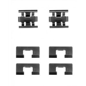 Ashuki Rear Brake Pads Mounting Set OEM For One Caliper Honda Civic,CRX,Del Sol