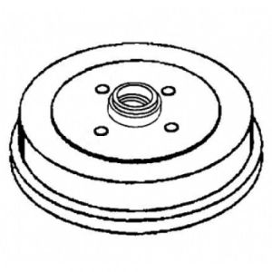 Ashuki Brake Drum OEM Honda Civic