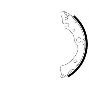 Ashuki Rear Brake Shoes OEM Honda Civic