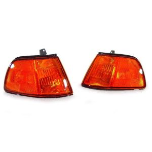 DEPO Corners JDM Style Chrome Housing Amber Lens Honda Civic Facelift