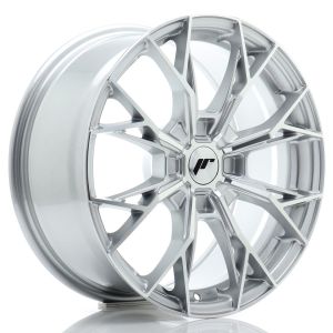 JR-Wheels JR49 Wheels 17 Inch 8J ET20-40 Custom PCD Cast Silver Machined Face