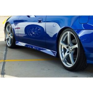 PU Design Side Skirts OEM Black Polyurethane Honda Prelude
