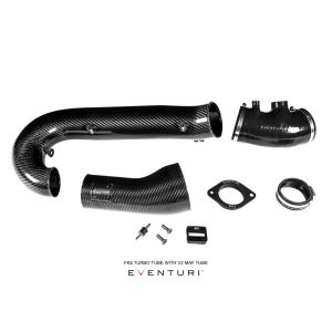 Eventuri Charge Pipe Kit V2 With MAF Carbon Honda Civic
