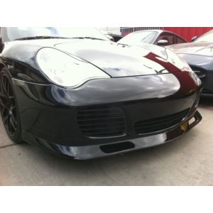 PU Design Front Bumper Lip Aero Style Black Polyurethane Porsche 911