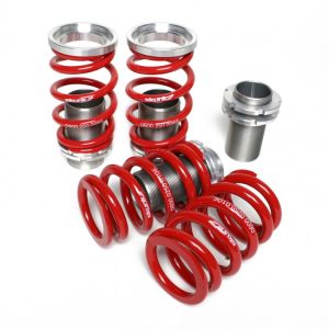 Skunk2 Lowering Springs Adjustable Red Steel Honda Integra
