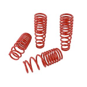 Skunk2 Front and Rear Lowering Springs Red Steel Honda Civic,Del Sol