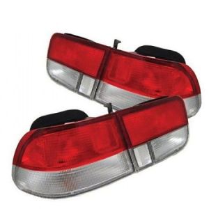 DEPO Tail Light JDM Style Red Lens Honda Civic