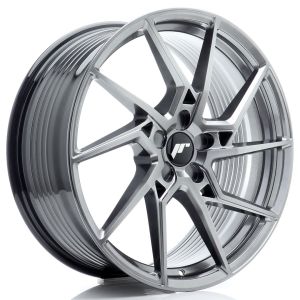 JR-Wheels JR33 Wheels 20 Inch 8.5J ET20-45 Custom PCD Flow Form Hyper Black