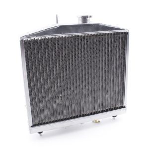 Hybrid Racing Radiator Custom Drop-in Half Size K-Swap Silver Aluminium Honda Civic