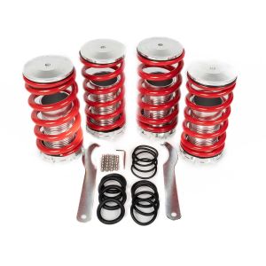 SK-Import Lowering Springs Adjustable Red Steel Honda Civic,CRX,Del Sol