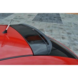 Maxton Rear Spoiler Extension Gloss Black ABS Plastic Seat Leon