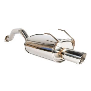 SRS Rear Muffler G35 Conical Flange 61mm Stainless Steel Honda Civic
