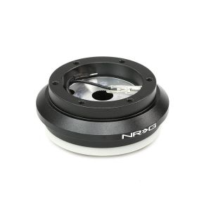NRG Innovations Steering Wheel Hub Short Black Aluminum Honda Civic,Del Sol,Integra