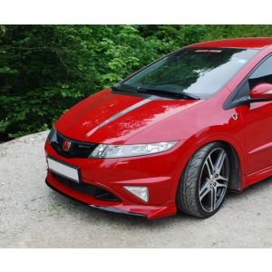 SK-Import Front Bumper Lip Mugen Style Fiberglass Honda Civic