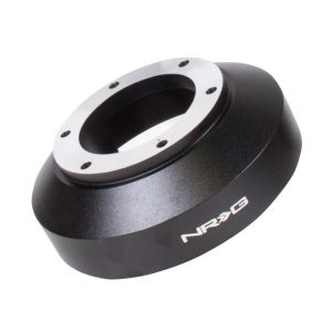 NRG Innovations Steering Wheel Hub Short Black Aluminum Nissan 350Z,370Z