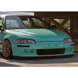 Honda Front Bumper Lip OEM VTI Style ABS Plastic Honda Civic