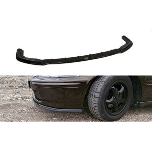 Maxton Front Bumper Lip Black ABS Plastic Honda Civic Pre-Facelift 1996-1998 Phase 1