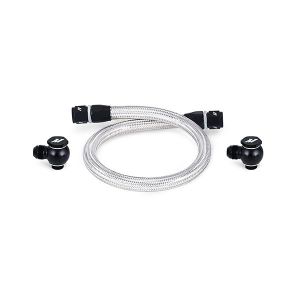 Mishimoto Oil Cooler Line Silver -10 AN Stainless Steel Mazda RX-8