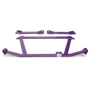 M2 Motorsport Front H-Brace Purple Aluminium Mitsubishi Lancer Evolution