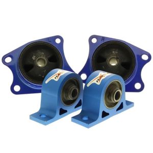 Hardrace Differential Mount Blue Honda S2000