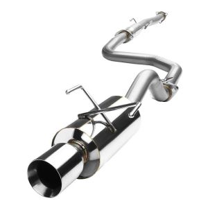 SK-Import Cat-back System Double-wall Tip 61mm Stainless Steel Honda Civic