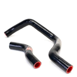 Skunk2 Radiator Hose Kit Black - Red Silicone Honda Civic,Del Sol