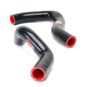 Skunk2 Radiator Hose Kit Black - Red Silicone Honda Civic,Integra