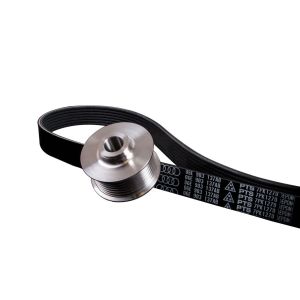 Forge Motorsport Reduction Pulley With Genuine Audi Drive Belt Machined Stainless Steel Billet Audi A4,S4,S5