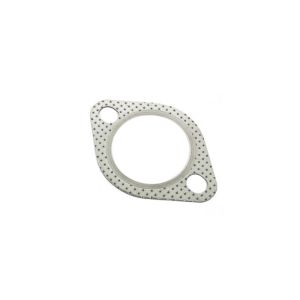 Blox Racing Exhaust Gasket Performance DIY 2 Hole Silver 57mm