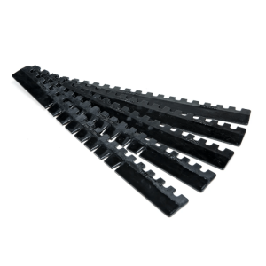 Acexxon Front Bumper Lip Protector Kit Black Rubber