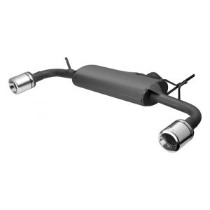 Ulter Sport Muffler Black Steel Mitsubishi Lancer
