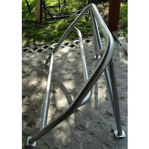 SK-Import Roll Bar Screw Cage Powder Coated Black Steel BMW 3-serie