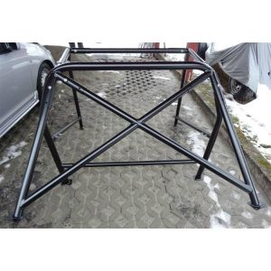 SK-Import Roll Bar Screw Cage Powder Coated Black Steel BMW 3-serie