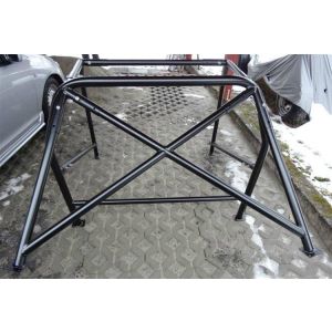 SK-Import Roll Bar Screw Cage Powder Coated Black Steel BMW 3-serie