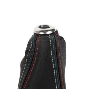 D1 Spec Shift Boot Motorsport Stitching M-performance Stitching Style Black Leather