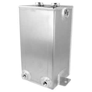 QSP Fuel Catch Tank Silver 4 Liter Aluminum