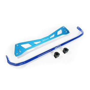 Hardrace Rear Subframe Brace Blue 25.4mm Stainless Steel Honda Civic,Del Sol