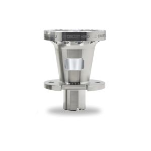 Circuit Hero Steering Wheel Hub Silver Aluminum Honda Civic