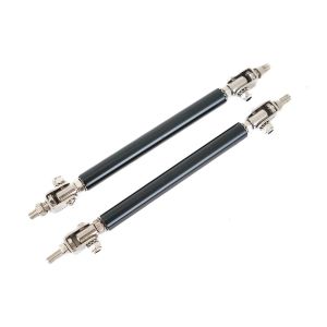 SK-Import Bumper Splitter Stabilizer Bars Black Stainless Steel