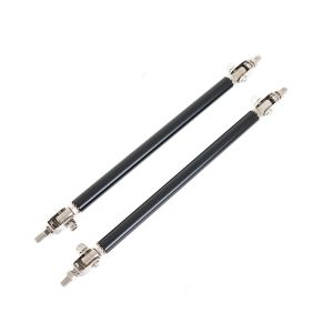 SK-Import Bumper Splitter Stabilizer Bars Black Stainless Steel
