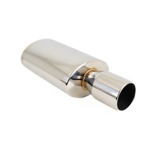 SK-Import Rear Universal Muffler Stainless Steel