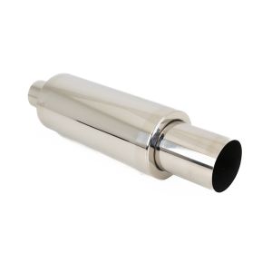 SK-Import Rear Universal Muffler 63mm Stainless Steel